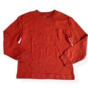 NEW Gap Kids Burnt Orange Long Sleeve Tee Medium 8